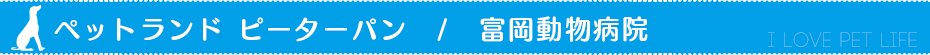 ペットランド ピーターパン 富岡動物病院